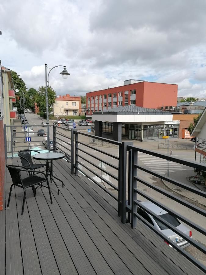Апартаменты Apartamentai su terasa ir vaizdu į miestą Тельшяй-4