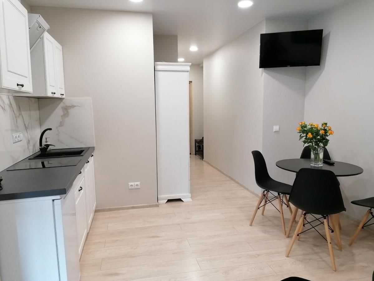 Апартаменты Apartamentai su terasa ir vaizdu į miestą Тельшяй-11